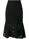ROLAND MOURET Croft pencil skirt,DRYCLEANONLY