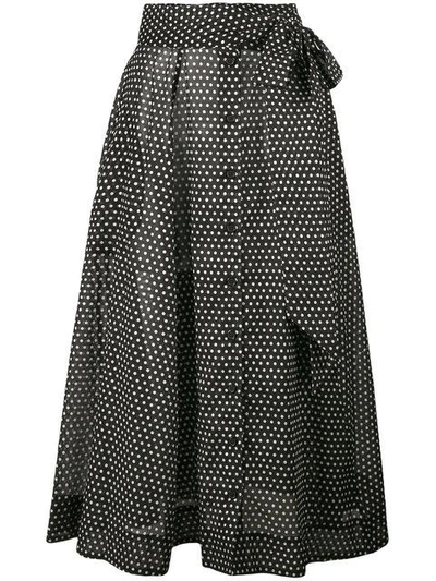 Shop Lisa Marie Fernandez Selena Polka Dot Skirt