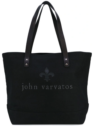 John Varvatos Embroidered Tote Bag