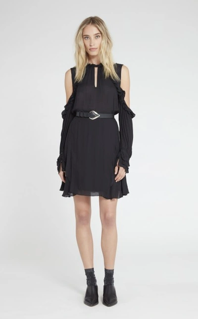 Shop Iro Hanie Dress In Black