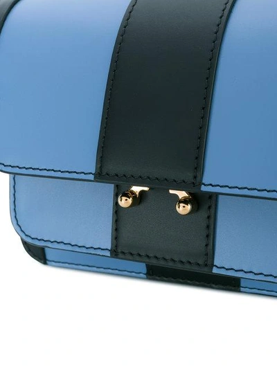 Shop Marni Mini Trunk Shoulder Bag - Black