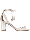 TABITHA SIMMONS double knot tassel sandals,LEATHER100%