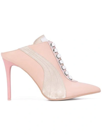 Fenty X Puma Fenty Puma X Rihanna Women's High Heel Mules In Pink | ModeSens