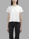 RE/DONE RE/DONE WOMEN'S WHITE CLASSIC T-SHIRT