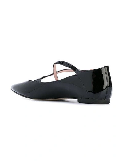 Shop Repetto Pointed Ballerinas In Black