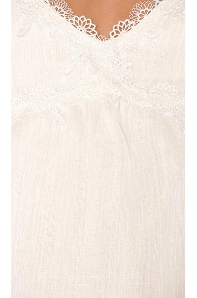 Shop For Love & Lemons Crema Babydoll Dress In White