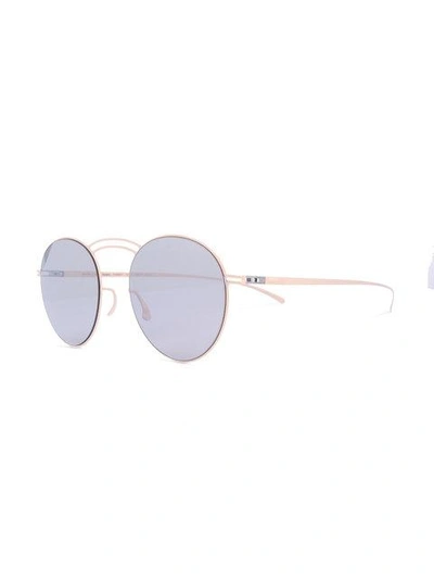 Shop Mykita X Maison Margiela Sunglasses In Neutrals