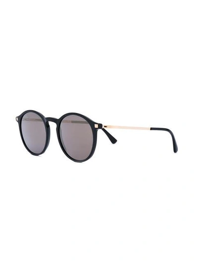 Shop Mykita Oki Sunglasses In Black