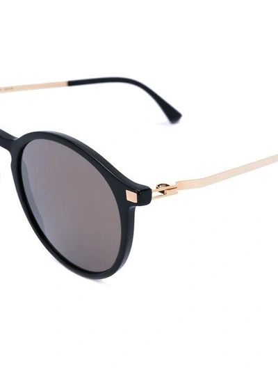 Shop Mykita Oki Sunglasses In Black