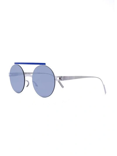 Shop Mykita Verbal Sunglasses In Metallic
