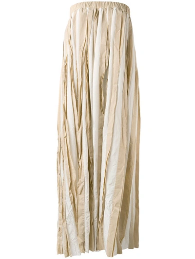 Uma Wang Striped Bandeau Dress
