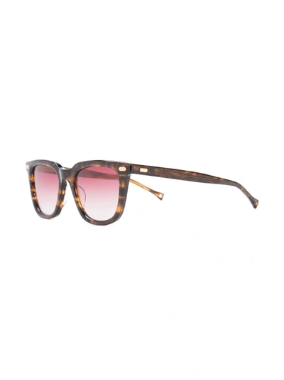 Shop Oamc Foil Gradient Sunglasses
