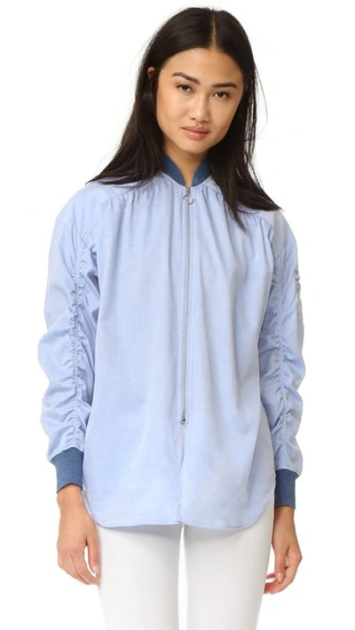 Rachel Comey Dawes Shirt In Light Blue