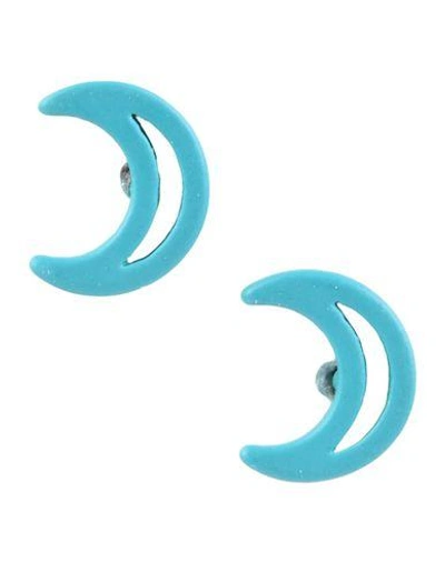 Marc By Marc Jacobs Earrings In Turquoise