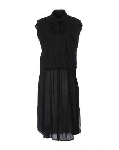 Silent Damir Doma Knee-length Dress In Black