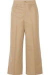 HELMUT LANG Cropped cotton wide-leg pants