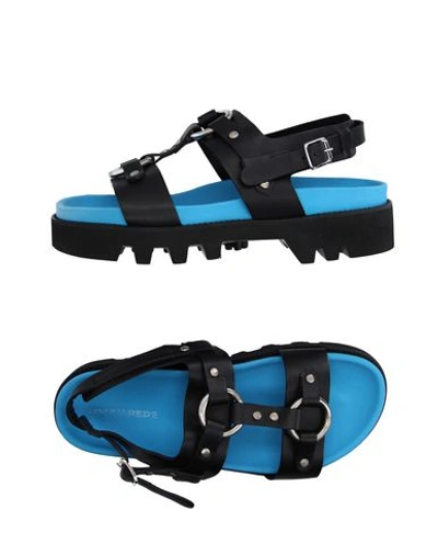 Dsquared2 Sandals In 黑色