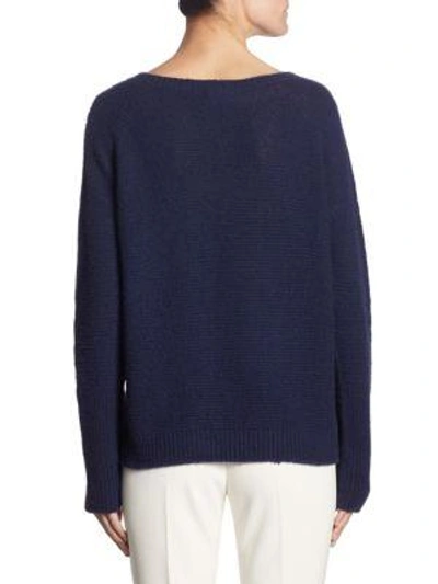 Shop Max Mara Zeno Long Sleeve Sweater In China Blue