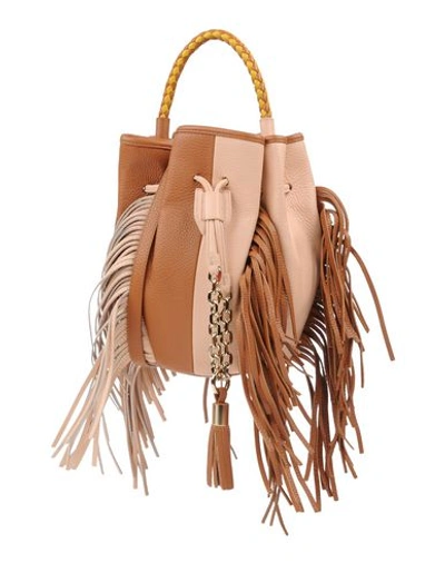 Sara Battaglia Handbag In Brown