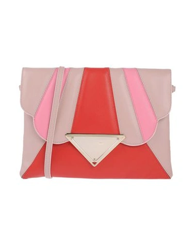 Shop Sara Battaglia Handbag In Skin Colour