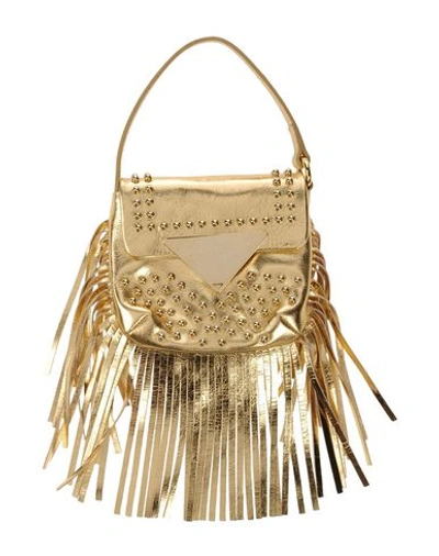 Sara Battaglia Handbag In Gold