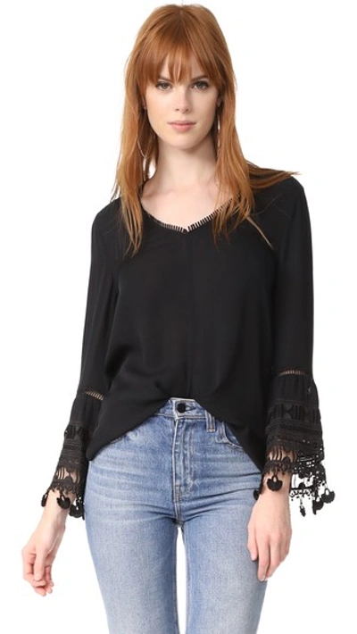 Kobi Halperin Skye Blouse In Black