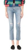 AG THE ISABELLE STRAIGHT CROP JEANS
