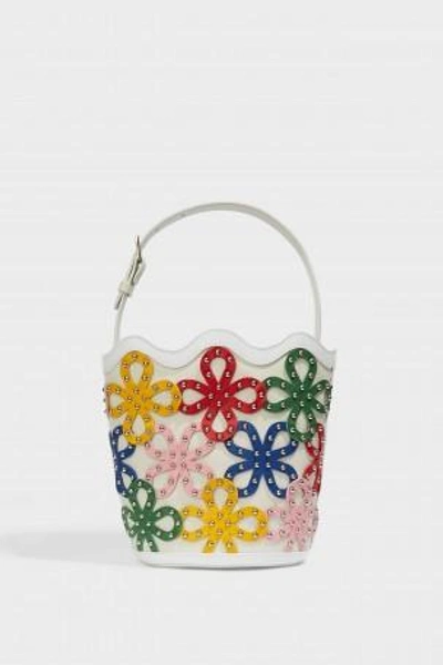 Shop Sara Battaglia Flower Bucket Bag