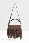 SARA BATTAGLIA Fringe Flap Detail Cross Body