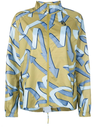 Nike Ribbon Print Jacket In Multicolor