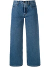 PORTS 1961 cropped wide-leg jeans,MACHINEWASH