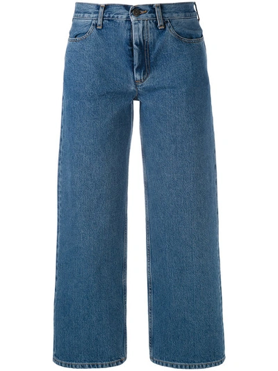 Ports 1961 Cropped Wide-leg Jeans