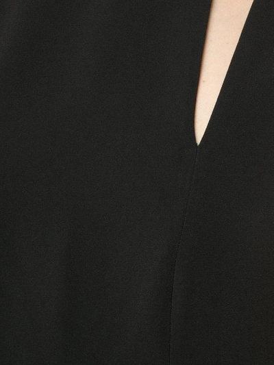 Shop Halston Heritage Shoulder Slit Detail Gown