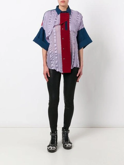 Shop Faith Connexion Patched Style Blouse