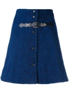 SONIA RYKIEL buttoned A-line skirt,干洗