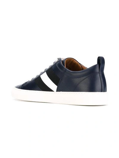 Shop Bally Helvio Low-top Sneakers In Blue