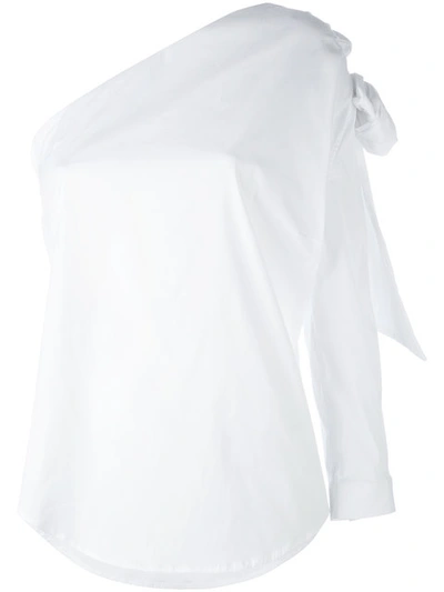 Sara Roka One-shoulder Bow Top | ModeSens