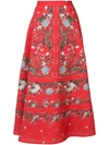 ERDEM Tiana A-line skirt,DRYCLEANONLY