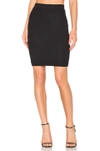 ATM ANTHONY THOMAS MELILLO RIB PENCIL SKIRT,AW6007 EC