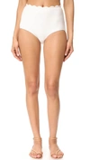 Marysia Palm Springs High Waist Bikini Bottoms In Coconut