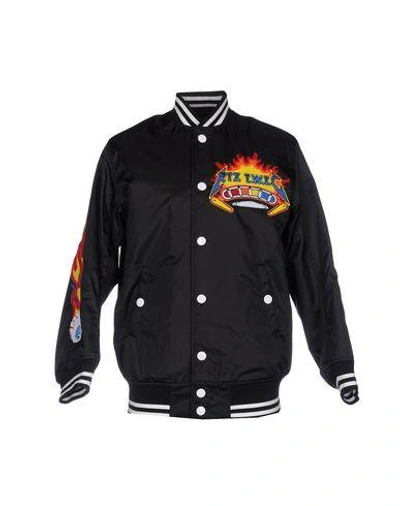 Shop Ktz Bomber In Black