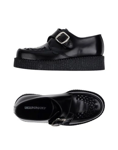 Underground Loafers In Black