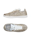 Leo Studio Design Sneakers In Gold