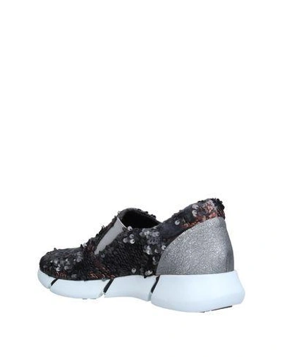 Shop Elena Iachi Sneakers In Steel Grey