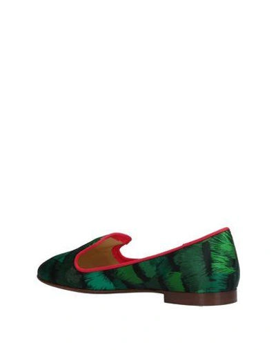 Shop Avec Modération Loafers In Green