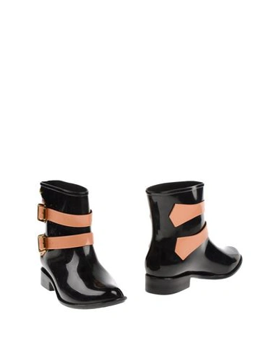 Vivienne Westwood Anglomania Ankle Boots In Black