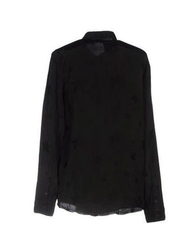 Shop Rta Silk Shirts & Blouses In Black