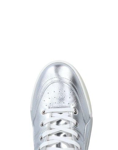 Shop Mcq Puma Sneakers In Silver