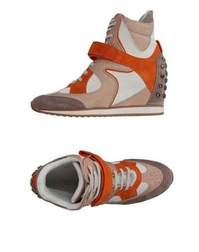 Elena Iachi Sneakers In Skin Color