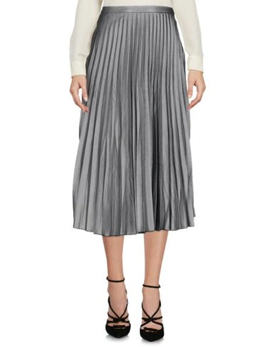 Glamorous 3/4 Length Skirt In Серый